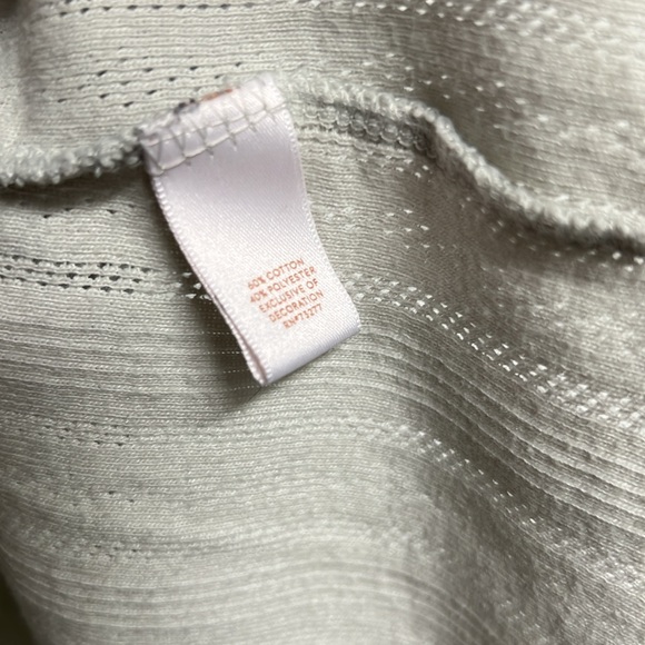 LC Lauren Conrad Peplum Top Size L - Picture 3 of 5